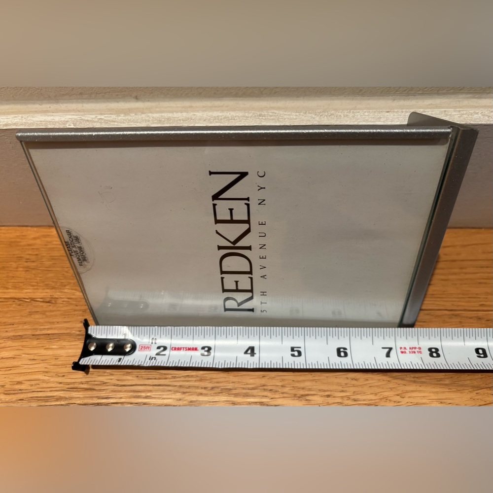 New Redken Glass & Metal picture frame